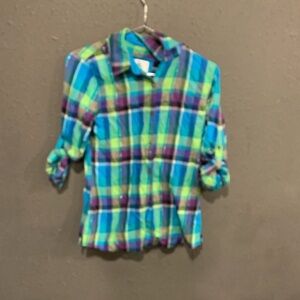 Girls Justice Flannel Shirt